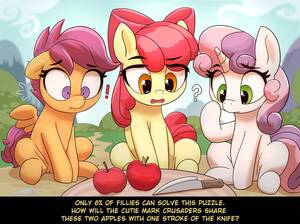 Mlp Apple Family Porn - 298696 - safe, artist:pabbley, apple bloom (mlp), scootaloo (mlp), sweetie  belle (mlp), equine, fictional species, mammal, pony, unicorn, friendship  is magic, hasbro, my little pony, apple, english text, female, females  only, food,