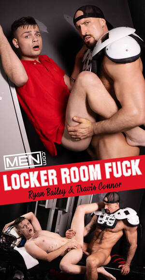 change room fuck - Men.com: Travis Connor & Ryan Bailey in \