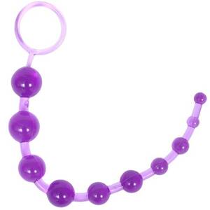 anal balls toy - Sassy 10 Anal Beads - Purple | Sex Toys & Adult Novelties @ Porn Parody  Store