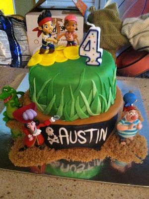 Jake And The Never Land Pirates Porn - Jake and the Neverland Pirates Birthday Cake