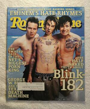 George Bush Porn - Mark Hoppus, Tom DeLonge & Travis Barker - Blink 182 - Rolling Stone  Magazine - #846 - August 3, 2000 - The Net's Biggest Porn King, George W.  Bush & The Texas Death Machine articles at Amazon's Entertainment  Collectibles Store