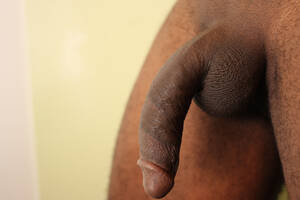 black penis close up - Real amateur showing his large white penis - Pichunter