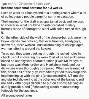 becomes pornstar by accident - Man with perky butt accidentally becomes amateur porn star for group of  college babes : r/thatHappened