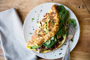 indian hairy pussy forced slave hooker - Mediterranean-Style Dairy-Free Omelet For Two | Cafe Johnsonia