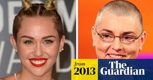 Miley Cyrus Porn Fucking - SinÃ©ad O'Connor threatens Miley Cyrus with legal action after mental  illness tweet | SinÃ©ad O'Connor | The Guardian