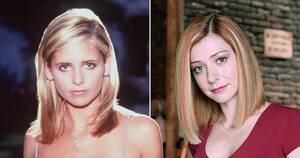 Alyson Hannigan Bondage Sex - Sarah Michelle Gellar on backstage clashes with Buffy co-star Alyson  Hannigan | Metro News