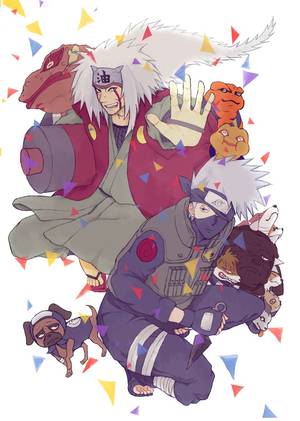 Jiraiya Naruto Shippuden Porn - Tags: Fanart, NARUTO, Hatake Kakashi, Pixiv, Jiraiya, Pakkun, PNG  Conversion, Fanart From Pixiv, Gamakichi, Gamabunta, Pixiv Id 783397