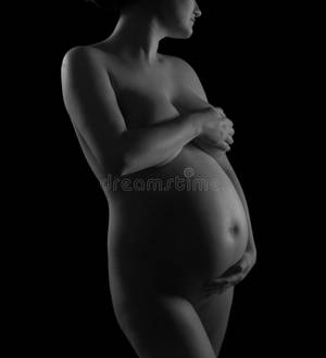 black and white nudes pregnant - Download Black & White Pregnant Nude Stock Image - Image: 7060941