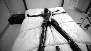 latex bondage furniture - Watch Latex Bondage - Latex Bondage, Rubberdoll, Bed Bondage Latex Porn -  SpankBang