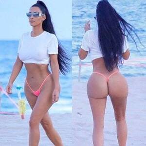 Kim Kardashian Butt Tits Porn - Kim Kardashian Nude Photos & Naked Sex Videos