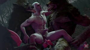 3d Werewolf Porn - 3D WEREWOLF FUCKS WITCHER - XNXX.COM