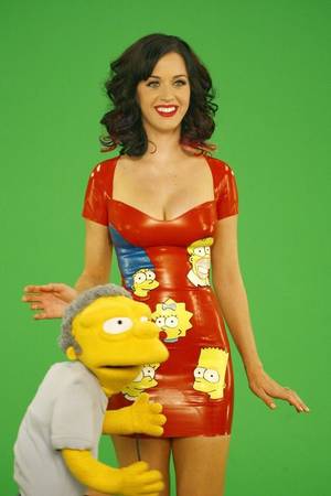 Katy Perry Latex Porn - Katy Perry @ The Simpsons - December 2010