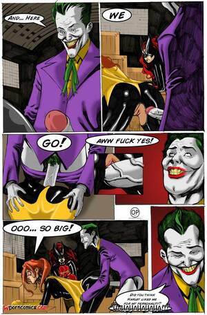 joker sex cartoon - âœ…ï¸ Porn comic Joker VS Batwoman. Batman. Shade. Sex comic Joker got into | Porn  comics in English for adults only | sexkomix2.com