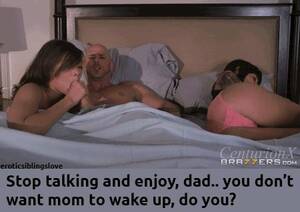 Captions Dad Sex - Stop talking and enjoy dad - Sex Gif with Captions - Giphy Porn