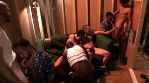 Hardcore Public Sex Porn - Secret gay public sex : a wild orgy ! gay porn video on Universblack