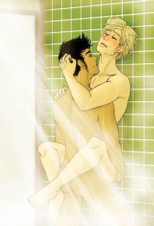 Dirk Strider Porn - inusushi: â€œ Jake ambushes Dirk in the ablution chamber.