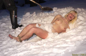 chubby naked snow - Bound Naked in the Snow | MOTHERLESS.COM â„¢