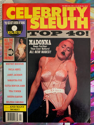 90s Porn Magazines - Madonna - Celebrity Sleuth Adult Magazine 90s â€“ borderline MUSIC