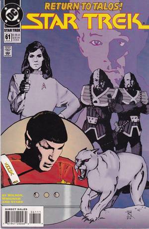 Kardasian Comics Star Trek - Star Trek Comic Book 61 Jul 94 Return to Talos!