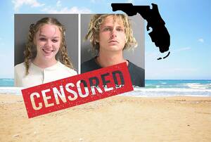 mature couples naked beach - Florida Man And Woman Busted Doing The Nasty On A Public Beach