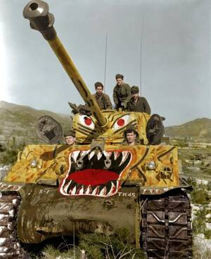 Korean War Porn - Tank Porn Photos and Gen George S. Patton Famous Quotes U.S.A. Awesome