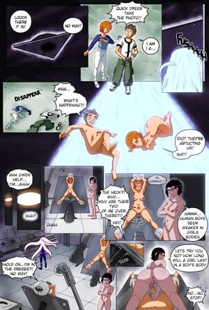 Alien Abduction Fantasy Porn - Gwen 10 Alien Abduction! comic porn | HD Porn Comics