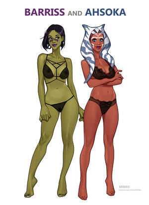 Ahsoka Tano And Barriss Offee Porn - Barriss and Ahsoka (Star Wars) [Olena Minko] - Porn Cartoon Comics