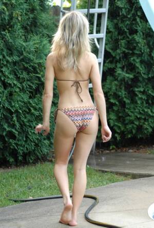 Amateur Blonde Bikini - Outdoor Blonde Bikini Amateur Nude & Porn Pics - ViewGals.com