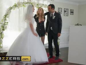 Brazzers Wedding Porn - Brazzers - Husband and bride to be get taught by hot milf in pre wedding  threesome