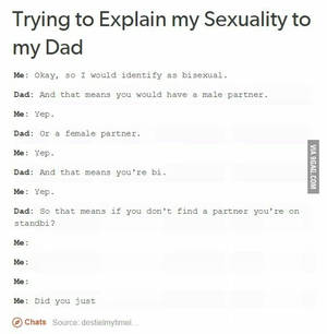 Bisexual Humor Meme - Dad jokes on Bisexuality! ðŸ˜‚ðŸ‘Œ