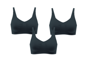 Drop Cup Nursing Bra Porn - 3 Pack Nursing Delight | Kirsti Seamless Super Stretch Nursing Bra | G â€“  Maternity Mommy