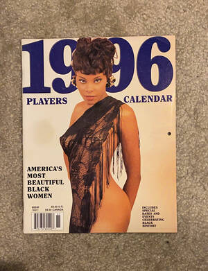 ebony porn calendar - Vintage 1996 PLAYERS Nude Calendar EBONY / African American - Etsy UK