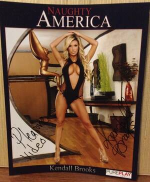 Kendall - KENDALL BROOKS NAUGHTY AMERICA ADULT PORN STAR PORNSTAR SIGNED 8x10 PHOTO B  AVN | eBay