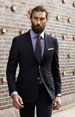 black suit - Dress shirt and tie for black suit - Fashion dresses