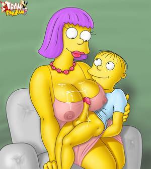 big cartoon tits tram pararam - The Simpsons gets nude and dirty playing with dildo and young dick between  tits - CartoonTube.XXX