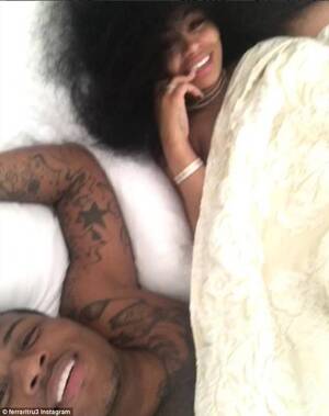 Blacc Chyna - Blac Chyna poses in bed with one of the men Rob Kardashian accused her of  cheating with - NZ Herald