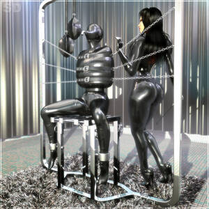 latex rubber suffocation hood - Rule 34 - asphyxiation bondage bound bound legs breathplay catsuit chains  chair dominatrix female gagged helpless hood immobilization latex metal  neckbrace restrained rubber sensory deprivation slave source request  straitjacket suffocation whip | 18201