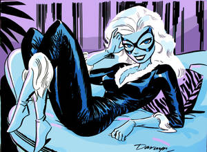 Daredevil Black Cat - Black Cat - Darwyn Cooke, Colors: Bernardo AurÃ©lio