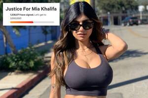 Khalifa Mia Homemade Porn - Mia Khalifa's porn videos may be removed as petition hits 1.5 million after  star says they 'will haunt me until I die' | The US Sun