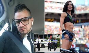 Aj Lee Sex Games - Armando Montalvo 'obsessed with Diva AJ Lee shot by police outside WWE  facility | Daily Mail Online