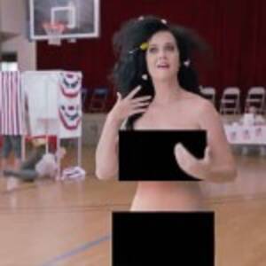 Katy Perry Porn - Watch Katy Perry Vote Naked in Funny or Die Sketch