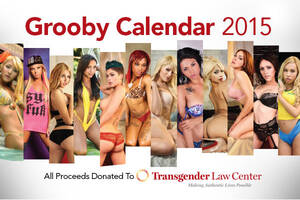 ladyboy calendar - grooby calendar - Japanese Shemales