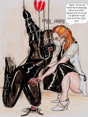 Bondage Artwork - 32 best Bondage Art images on Pinterest | Drawings, Latex and Submissive