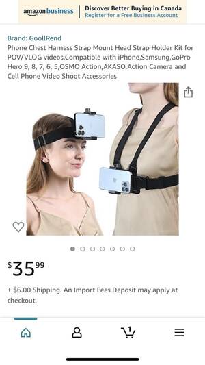 Gopro Pov Porn - Screw a GoPro when you can have a forehead harness strap for your iPhone  13ProMax : r/ofcoursethatsathing