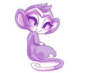 Cartoon Monkey Porn - Shantae: Half-Genie Hero Shantae and the Pirate's Curse Cat purple violet  mammal pink