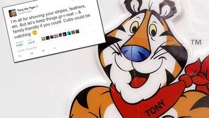 Forced Cartoon Animal Porn - Fictional Kellogg's mascot Tony the Tiger has been forced to ask furries to  refrain from sending him porn | indy100 | indy100