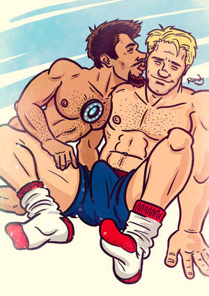 Iron Man Gay Porn - Tony Stark x Steve Rogers