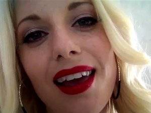 Kissing Pov Porn - POv mean seductive red lipstick kisses