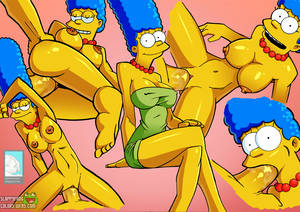 Large Marge Simpson Porn - ... we are sure you will love, check out Marge how she undresses, threesome  sex with Homer Simpson, and gets to lick ass in the strip club. Enjoy!