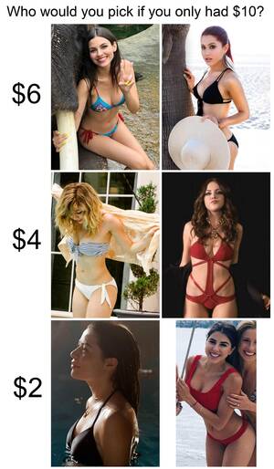 Fucking Victoria Justice Porn - Who would you pick if you only had $10? And how would you fuck them? - (Victoria  Justice, Ariana Grande, Jennette Mccurdy, Elizabeth Gillies, Miranda  Cosgrove, Daniella Monet) : r/CelebEconomy